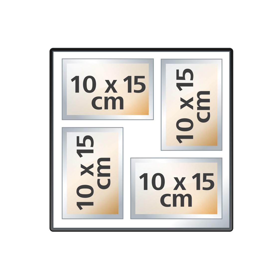 80 pages blanches blanc 30 x 30 cm Hama Album Jumbo Blossom