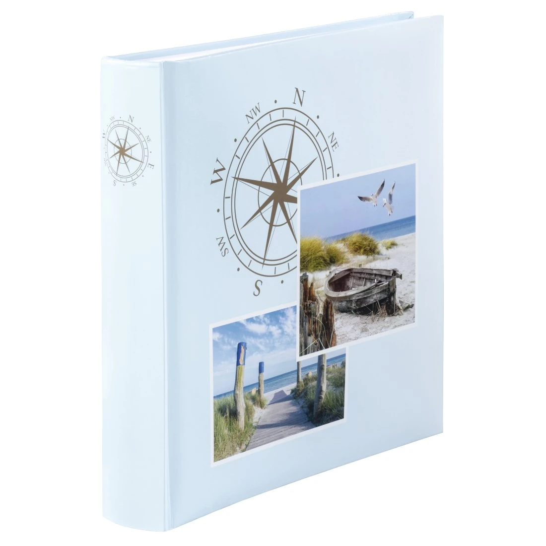 Album photo grand format Compass, 30 x 30 cm, 100 pages blanches