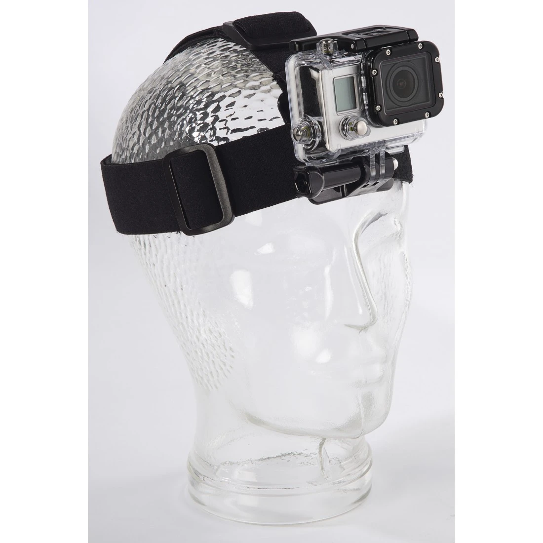 Support tête pour Caméra sportive GoPro avec bonnet ou sur un casque