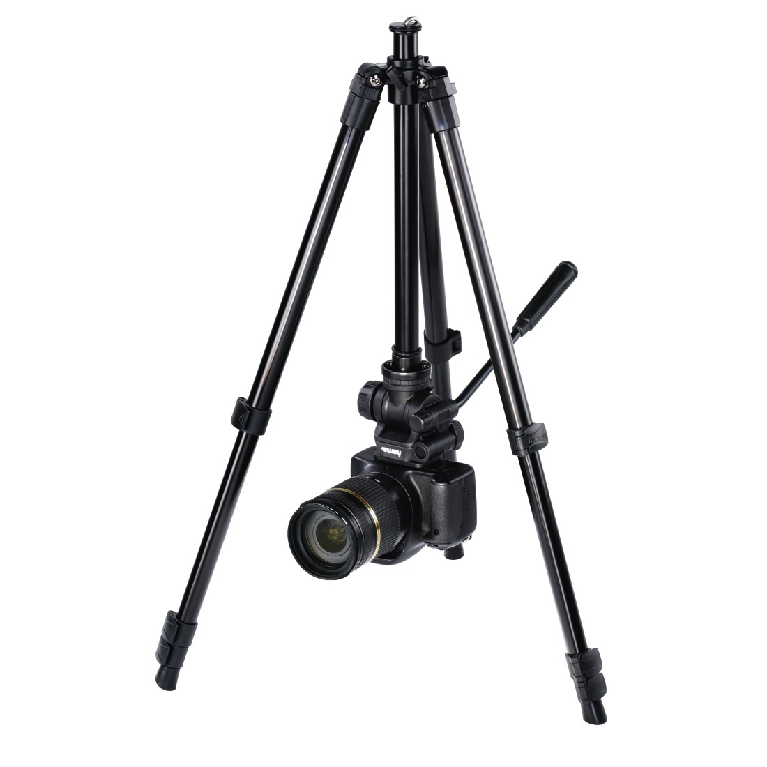 Hama Tr/épied Delta Pro 160 Noir 3D, Tr/épied professionnel l/éger, avec t/ête /à 3 voies