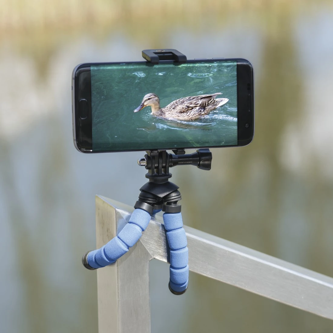 Mini-trépied Flex 2in1 pour les appareils photos et GoPro, 14 cm