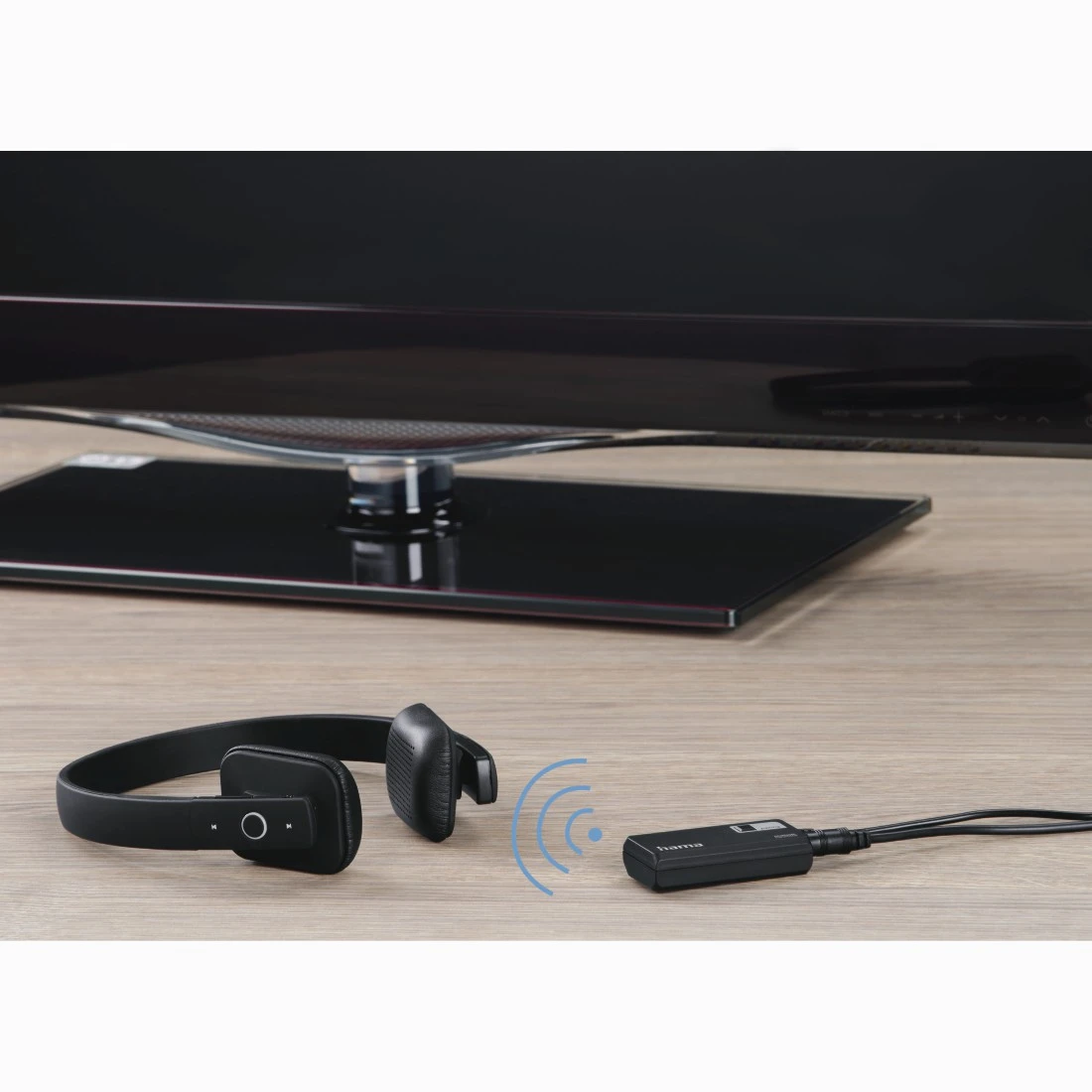 Adaptateur audio sans fil pour TV, PC, paire de 2 casques, émetteur