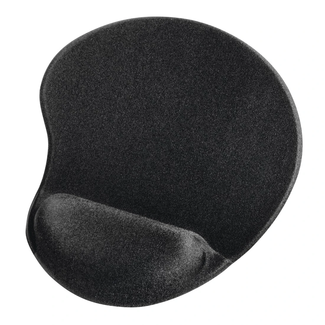 Tapis souris avec repose-poignet ergonomique noir/bleu