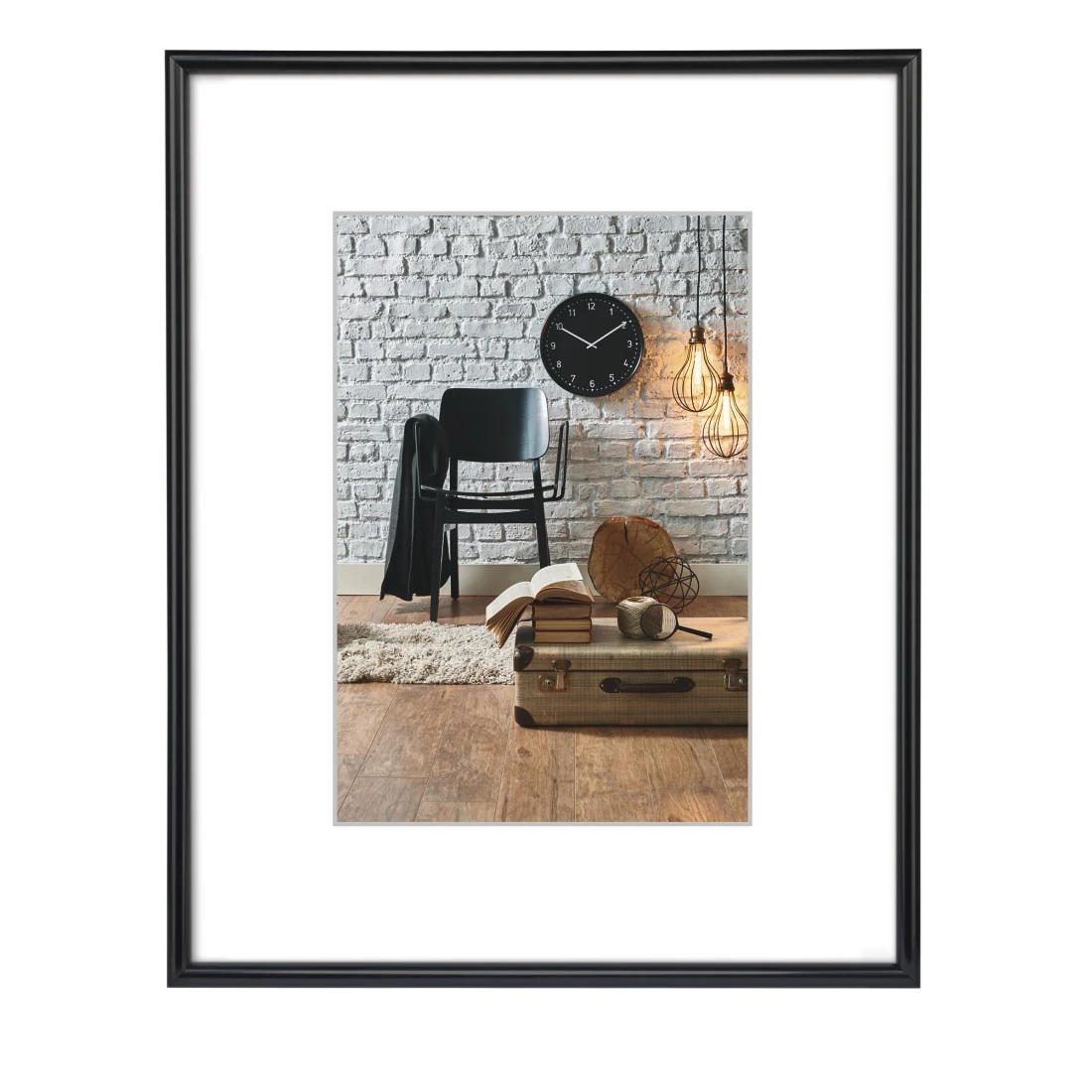 Cadre photo en plastique "Séville", noir, 30 x 45 cm | Hama