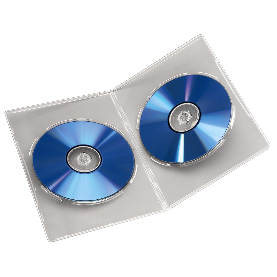 Stock Bureau - HAMA Pack de 5 Boîtiers vides doubles pour 2 CD-ROM