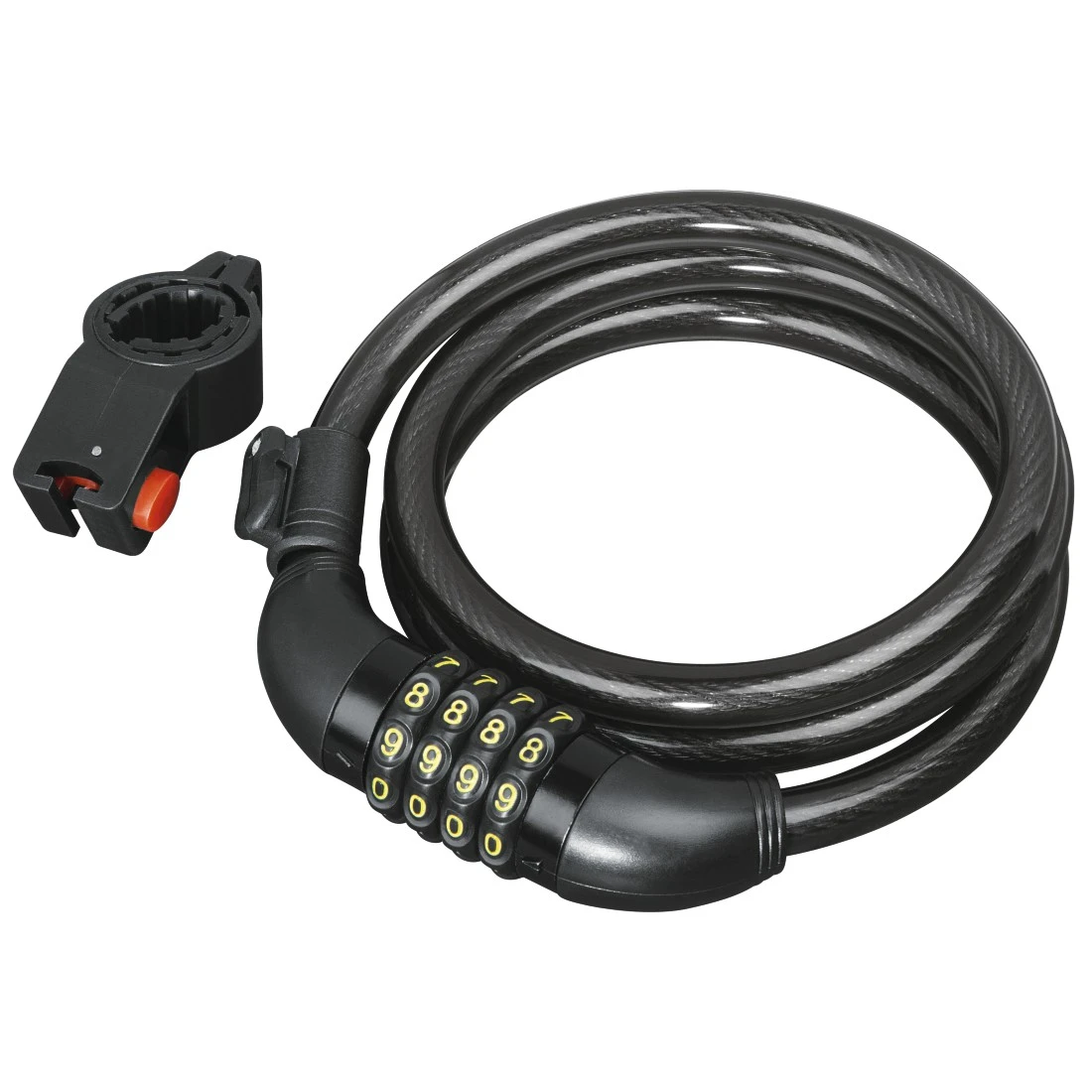 Cable Antivol Vélo [1,2 m Câble] [Combinaison] [Extérieur
