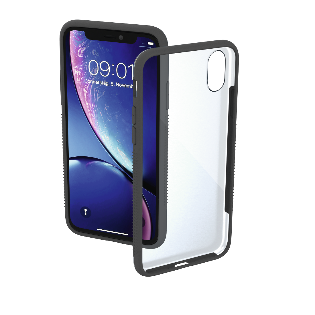 coque iphone xr transparente solide