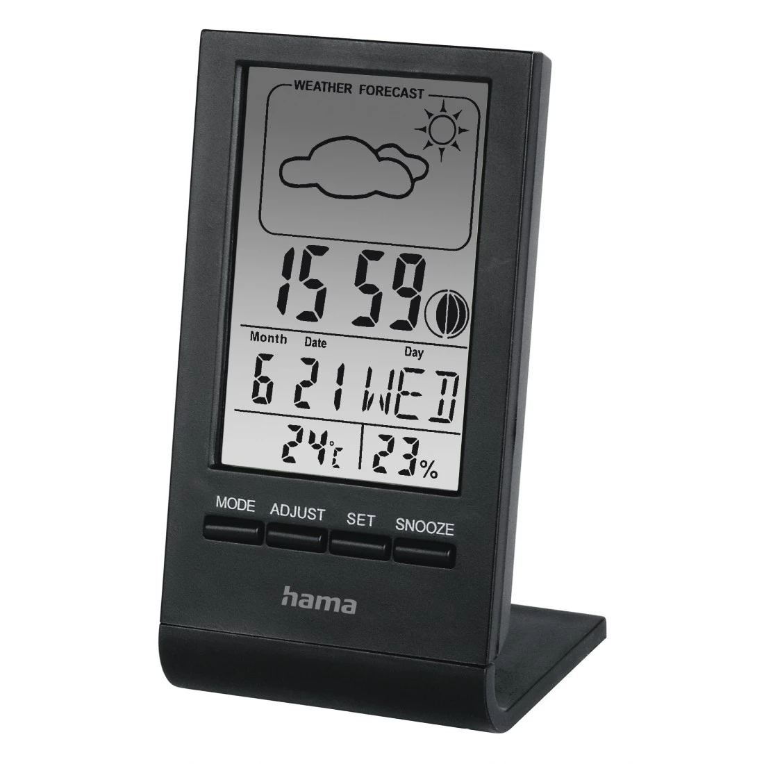 Thermomètre / hygromètre avec écran à cristaux liquides TH-100
