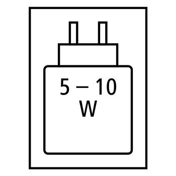 Alimentation électrique haute performance requise: 10.0 W / Alimentation électrique minimale requise: 5.0 W / USB PD: Non 