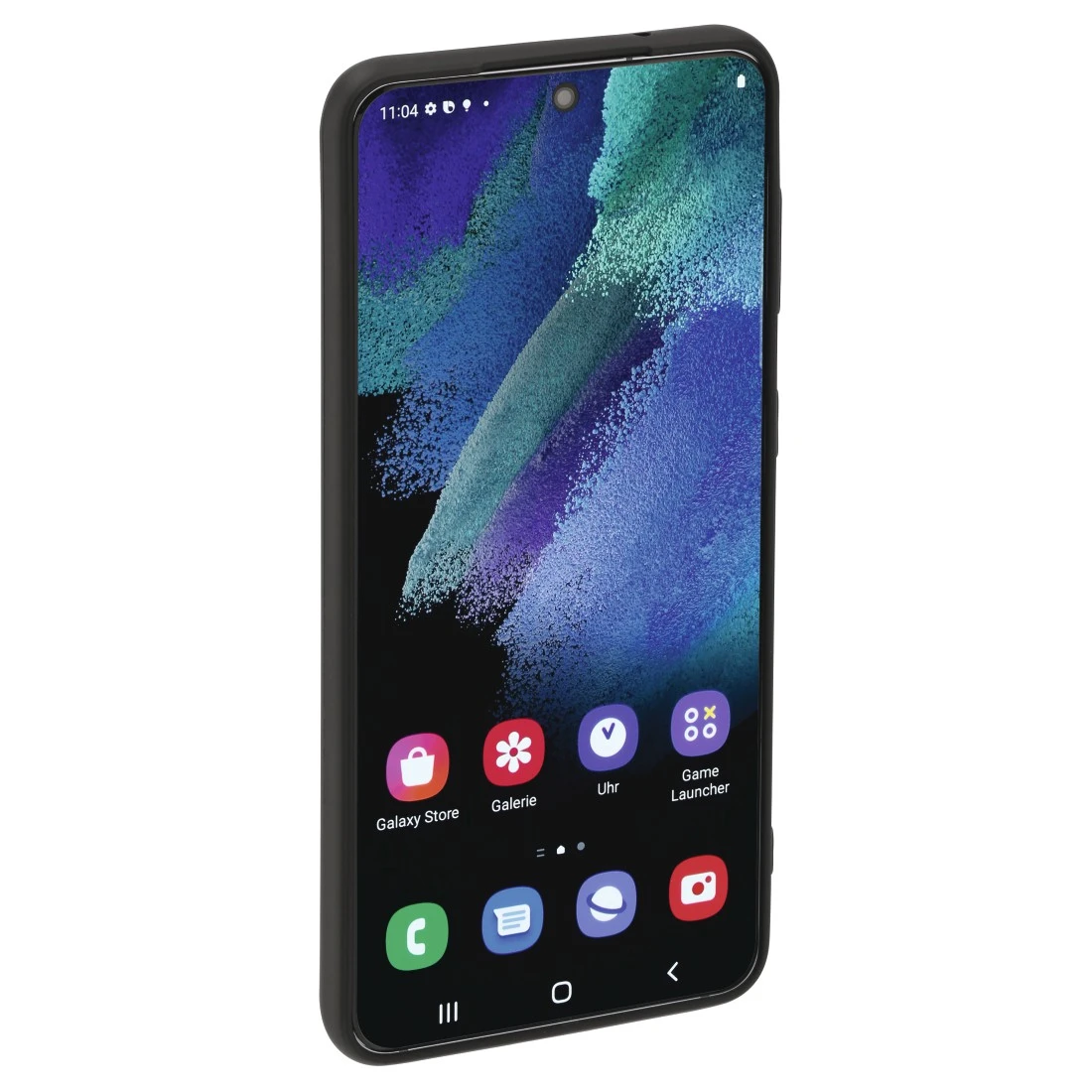 Coque de protection Finest Feel pour Samsung Galaxy S21 FE 5G, noire