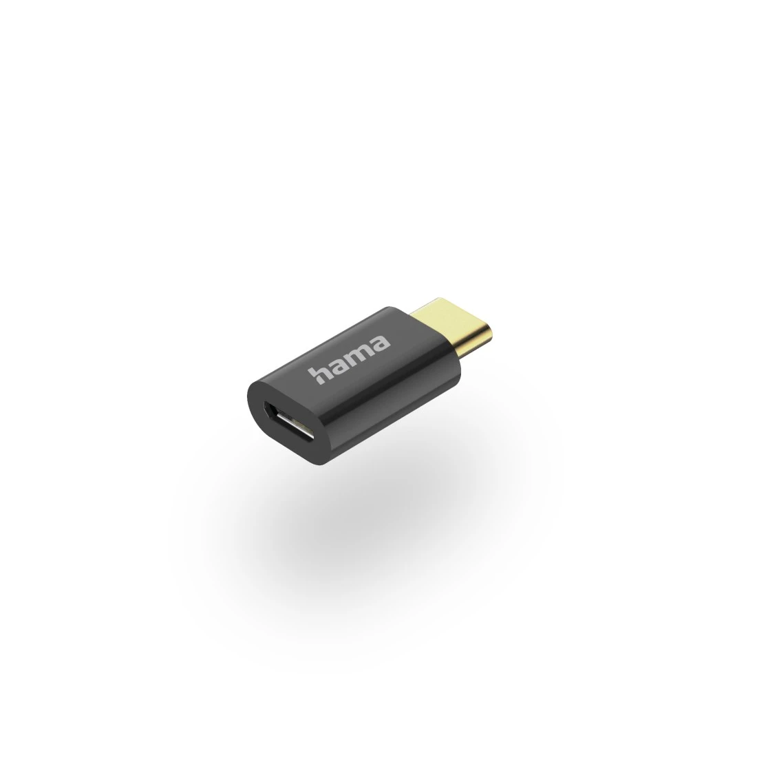 Adaptateur USB-C, port micro-USB - f. mâle USB-C, ss câble, 480 Mbit/s