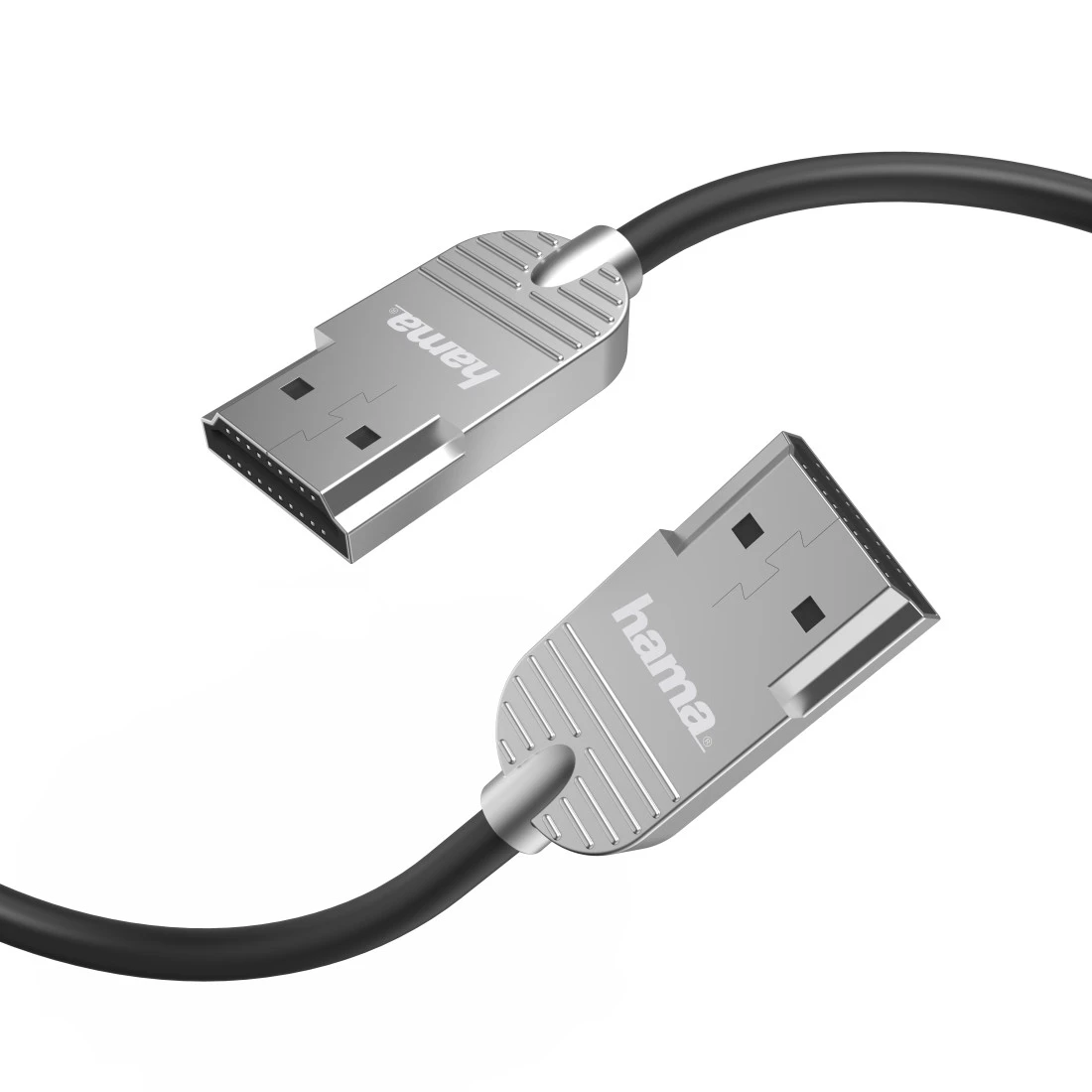 Câble HDMI™ hte vit. Ultra-Slim, 4K, f. mâle - f. mâle, Ethernet, 2m