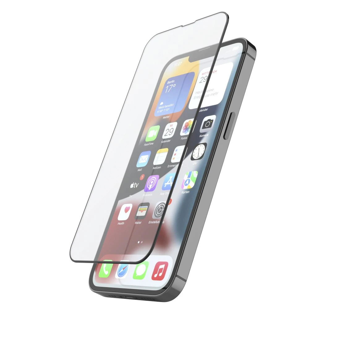 Pour Apple IPHONE 15 Pro Verre Trempé Complet Housse Téléphone Écran  Protecteur
