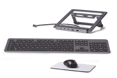 Ordinateur de bureau USB externe pour ordinateur de bureau Mini souris avec  clavier sans fil universel