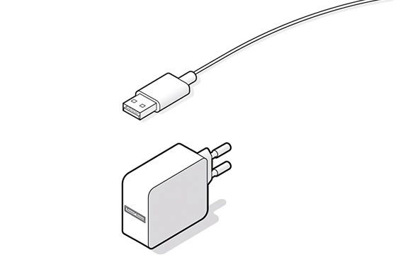 Câble de charge USB-A
