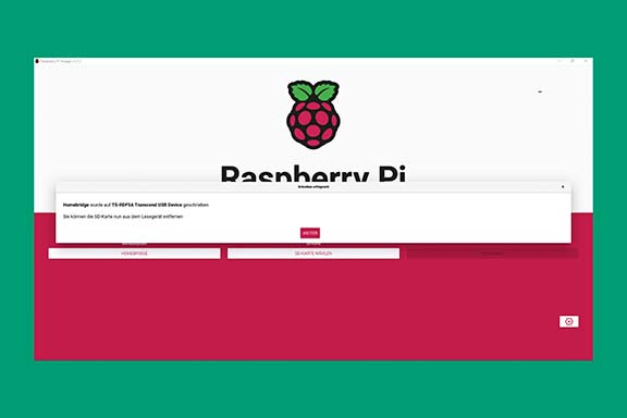 Print écran : installation de Homebridge sur Raspberry Pi
